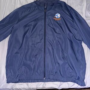 Port Authority Navy Windbreaker Jacket